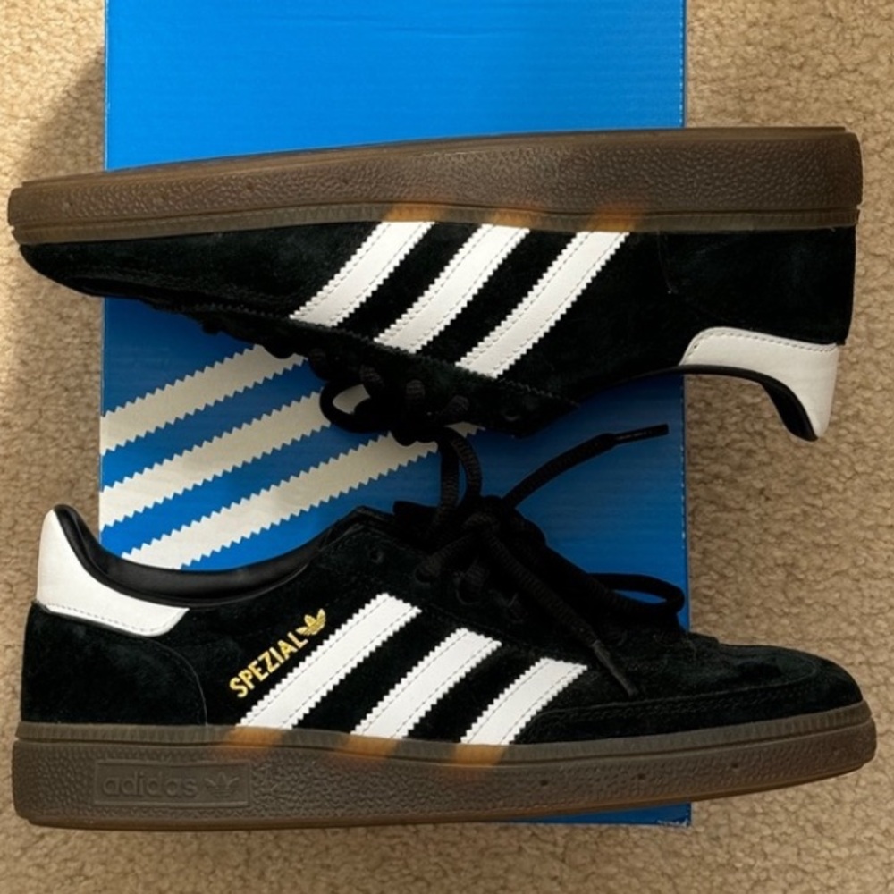 Adidas ✨ Handball Spezial Black Suede - women price is firm no offers - Picture 3 of 5